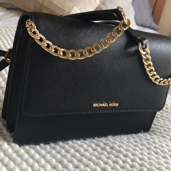 michael kors mott chain swag shoulder bag